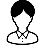 Male Student 3 SVG Icon